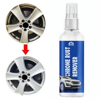 100ml Rūsas Inhibitors Rust Remover Derusting Spray Automašīnu Apkope Tīrīšana Metāla Hroma Krāsas Tīras, Anti-rūsas smērvielas