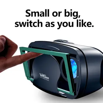 Jaunā VR Brilles, Mobilo Tālruni, Īpašu 3D Virtuālās Realitātes Galvas liekamu Smart VR Spēlētājs VRG Pro Austiņas no 5 Līdz 7 Collu Viedtālrunis