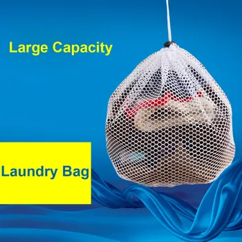 S-XL Lielu Aukliņu, Krūšturis Apakšveļu Veļas Maisi Mājsaimniecības Tīrīšanas veļas mašīna acs somas turētājs Baltā Krāsā