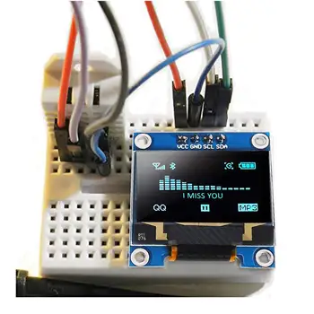 WiFi ESP8266 Starter Komplekts IoT NodeMCU Bezvadu I2C OLED Displeju DHT11 Temperatūras, Mitruma Sensoru, Lai Arduino Wifi Sensoru Komplekts