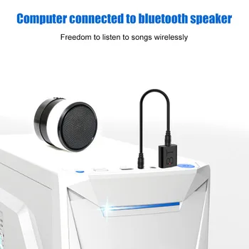 2 In 1 Bluetooth 5.0 Audio Uztvērējs, Raidītājs Mini Stereo Bluetooth, AUX RCA, USB, 3,5 mm Jack TV PC Automašīnas Komplektu Bezvadu Adapteri