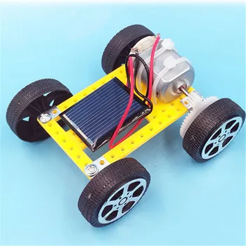 2020 DIY RC Auto Saules Enerģijas Robotu Komplektu, Montessori Sīkrīku Rotaļlietas Bērniem Enerģijas Traks Mini Saules Powered Rotaļlieta Jaunu Bērnu, Saules Rotaļlietas
