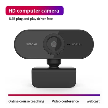 2K HD tīmekļa Kamera Iebūvēts Mikrofons Augstas kvalitātes Video Zvanu Kamera Datoru Perifērijas ierīces Web Kameras DATORU, Klēpjdatoru Konferences