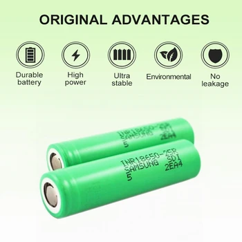 ALEAIVY 18650 Litija Akumulators Jauns Oriģināls INR1865025R 3,7 v 2500mah 18650 battey Lukturīšu baterijas