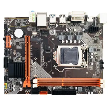 B75 Darbvirsmas Pamatplates LGA1155 Ar NVMe M. 2 SSD disks Interface Atbalsts Intel LGA 1155 i3 i5 i7 PROCESORU, DDR3 DIMM HDMI VGA DVI