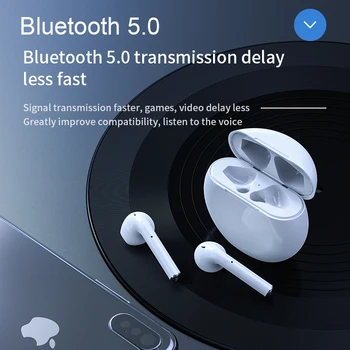 Bezvadu V5.0 Bluetooth Austiņas HD Stereo smart Sporta zemu cenu Austiņas Ar Dual Mic i9s touch kontroli TWS