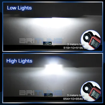 Bi-led Projektora Lēcas Lukturi Hyperboloid Angel Acis Objektīvs 3.0