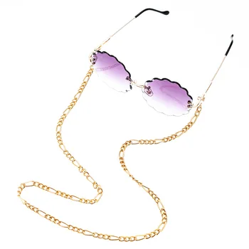 Brilles, Ķēdes Turētājs Sievietēm Biezs Alumīnija Metāla Ķēdes Brilles Siksniņu, Siksniņa Saulesbrilles Auklas Gadījuma Brilles Piederumi