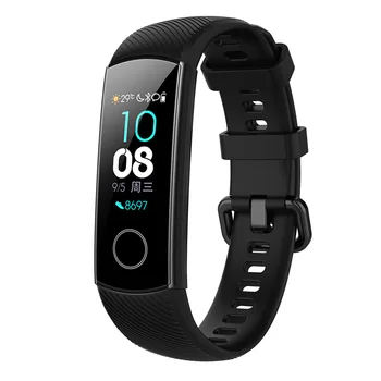 Cietā Silikona Siksnas Huawei honor 4 5 DRS-B19 B19S Smart Datumi Nomaiņa Sporta Watchband