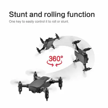D2 2.4 GHz Ir 2021. Jauns RC Mini Dūkoņa Wifi FPV 4K 1080P Kamera Aerial Photography Helikopteru Salokāms Quadcopter Dron Rotaļlietas