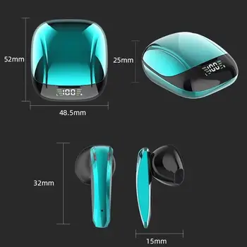 E68 TWS Fone Bluetooth 5.0 Bezvadu Austiņas LED Displejs Spēlētājs Auriculares Bluetooth Austiņas Earbuds, Brīvroku Austiņas,