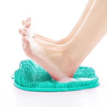 Foot Massager Dušas Kāju Skruberi Cleaner Duša ar neslīdošu piesūcekņus, lai Salapot Atmirušās Ādas, Kāju Masāža