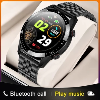 GEJIAN Smart Skatīties Vīrieši ar skārienekrānu Sports Fitness Watch IP68 Ūdensnecaurlaidīga Bluetooth Android, ios smartwatch Mens Ir 2021. Jaunas
