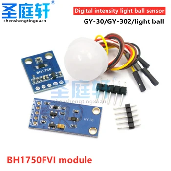 GY-30 302 digitāla gaismas intensitātes gaismas sensors BH1750FVI modulis gaismas bumbu sensors