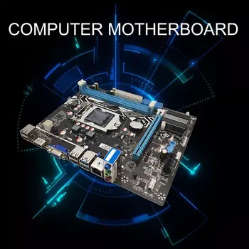 H61 LGA 1155 DDR3 Mātesplates Dual Kanālu Atmiņas 16.G Intel LGA1155 Core I3 I5 I7 Xeon CPU Datoru Mainboard Placa mae