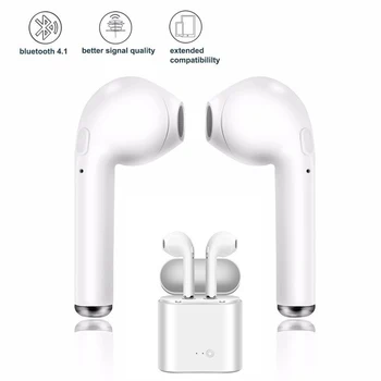 I7s TWS Bluetooth Austiņas Stereo Austiņu Bezvadu Bluetooth Austiņas In-ear Austiņas viedtālruņu Sporta austiņas