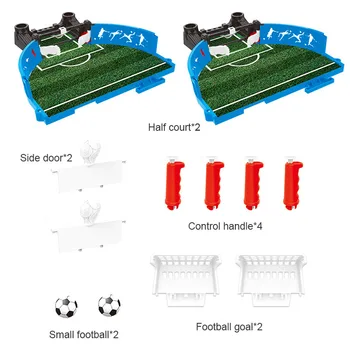 Karstā Mini Galda Futbola Spēli Desktop Mini Futbols, Galda Spēle, Jautri Bērniem, Pieaugušajiem Galda Futbola Jaunu MVI-ing