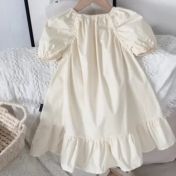 Kleita ir 2021. Jauno Vasaras tīrtoņa Krāsu Frilly Princese Kleita Puse Kleita Bērnu Apģērbu Kleitu Par Meitenēm, Bērnu Kleitas