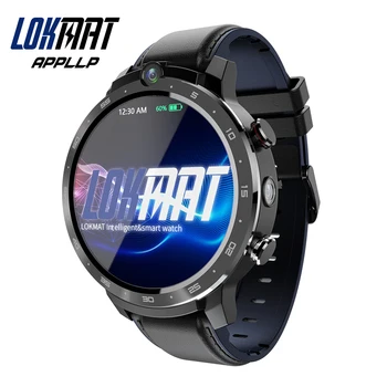 LOKMAT APPLLP 2 Android Smart Skatīties Tālrunis MT6762 4G Tīkla Dual Kamera Wifi GPS Sejas Atbloķēšanas RAM 4G ROM 64G Vīriešiem Smartwatches
