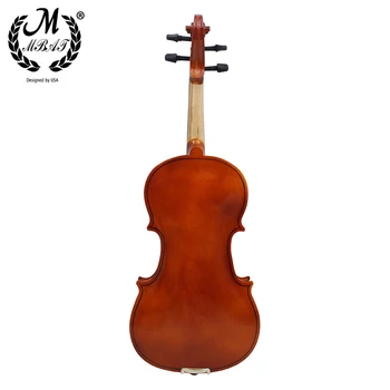 M MBAT Koka Vijoli 4/4 Pilna Izmēra Akustiskā Vijole Iesācējiem Augstas kvalitātes Stīgu Instruments Ar Lietu Mūzikas Piederumu Komplekts