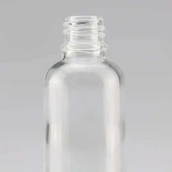 Mini 5ml-100ml Caurspīdīga Stikla Reaģenta Šķidrums, Tukši Kosmētikas Pudeli Portatīvo Uzpildāmas Pudeles Grims