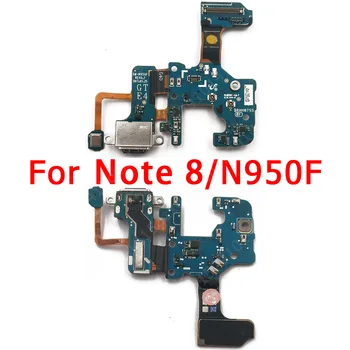 Oriģinālais USB Maksas Valdes Samsung Galaxy Note 8 Note8 Uzlādes Ports N950 PCB Dock Connector Flex Cable Rezerves Daļas