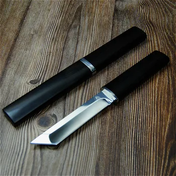 PEGASI D2 tērauda Japāņu taktiskais nazis, 60hrc vakuuma, termiskā apstrāde asiem kempings medību nazis sērija (samuraju zobenu)