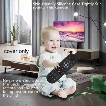 Piemērots SKY Q black TV tālvadības silikona neslidenu segumu ir 2021. jaunu aizsardzības anti-fall U8Q9