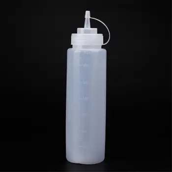 Plastmasas Skaidrs Padoms Aplikators Plastmasas Pudeli Saspiest Pudeli Ar Tip Klp Multi Mērķis Uzpildāmas Tukšs 240/360/450/500 / 680