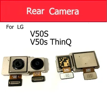 Priekšā un Aizmugurē Atpakaļskata Kamera Modulis LG V50S LG ThinQ-V510 LM-V510N Galvenā Kamera + Samll Saskaras Kamera Rezerves Daļas
