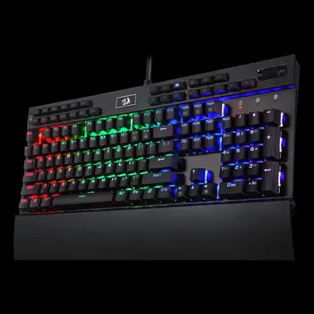 Redragon Jama K550 Mechanical Gaming Keyboard RGB LED Backlit violeta Slēdži Makro Ierakstīšanas Rokas Balsts Pilna Izmēra PC Gamer