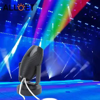 RGB LED Skatuves, Prožektoru gaismā, 85-265V 360 Grādu KTV Bārs DJ Disco Party Kāzu Atmosfēra, Vietas un elektronstaru Lampas Black Apvalks