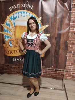 S-6XL Pieaugušo Sieviešu Tradicionālo Oktoberfest Kostīms Alus Meitene Vienotu vācijas Bavārijas Alus Meitene, kupli svārciņi Saģērbt