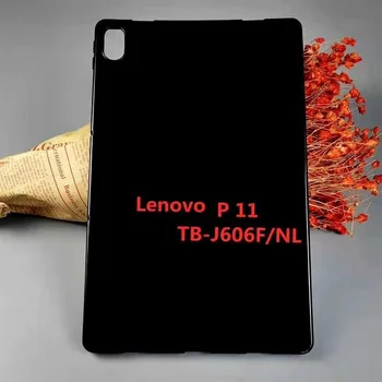 Slim Gadījumā Lenovo Cilnes P11 TB-J606F 11inch Gadījumos Aizsardzības Apvalks, Matēts Caurspīdīgs TPU Tablete Pārsegs, Buferi Būtiska Capa