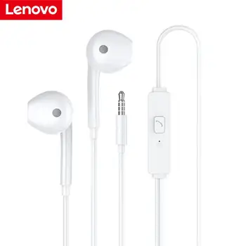 Sākotnējā Lenovo HF170 Austiņas 3,5 mm Vadu Pusē In-Ear Austiņas ar MIC IOS Android Huawei P8 P9 Mate9 Godu 8 VIVO OPPO