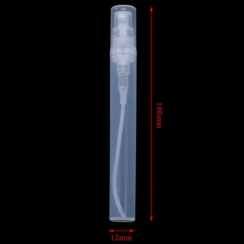 Tukša 5ml Mini Plastmasas Aerosola Smaržu Pudeles Nelielu Veicināšanas Smaržas Pulverizators