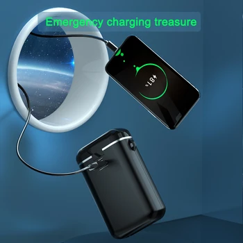 TWS Bezvadu Bluetooth 5.1 Austiņām un Skaļruni Touch Austiņas Ūdensizturīgs Austiņas Sporta Earbuds Ar Lukturīti Power Bank