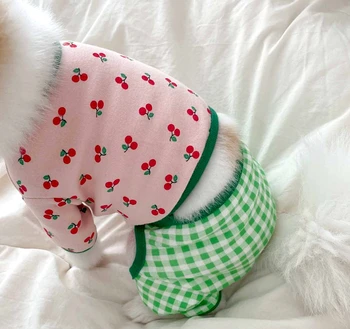 Vasaras Plānas Pet Rotaļu Kaķis VIP Bichon Hiromi Schnauzer Suns četrkājainajiem Siāmas Mazo Suņu Apģērbu